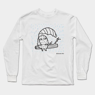 Relaxing in the Rain Long Sleeve T-Shirt